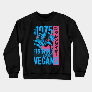 046b Grendizer Vegan Dark Crewneck Sweatshirt